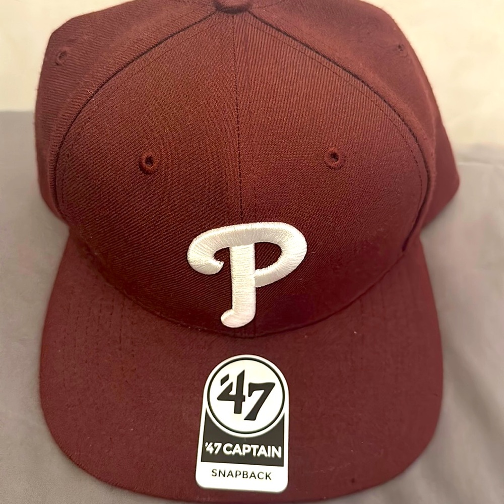 Men ‘47 Burgundy SnapBack Hat